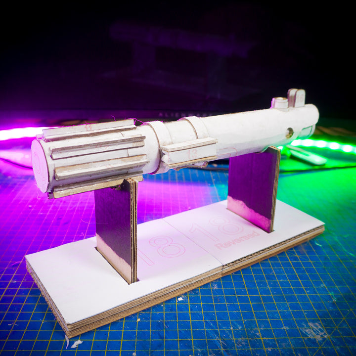 PLANTILLAS Sable de luz de Anakin para bricolaje de cartón