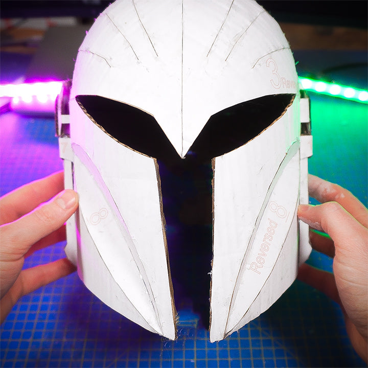 Mandalorian Helmet - 可下載模板