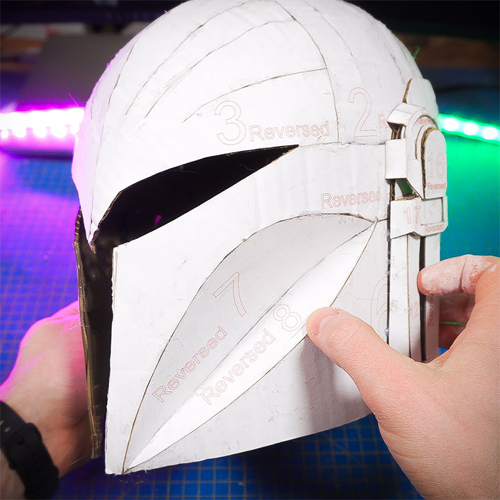 Mandalorian Helmet - 可下載模板