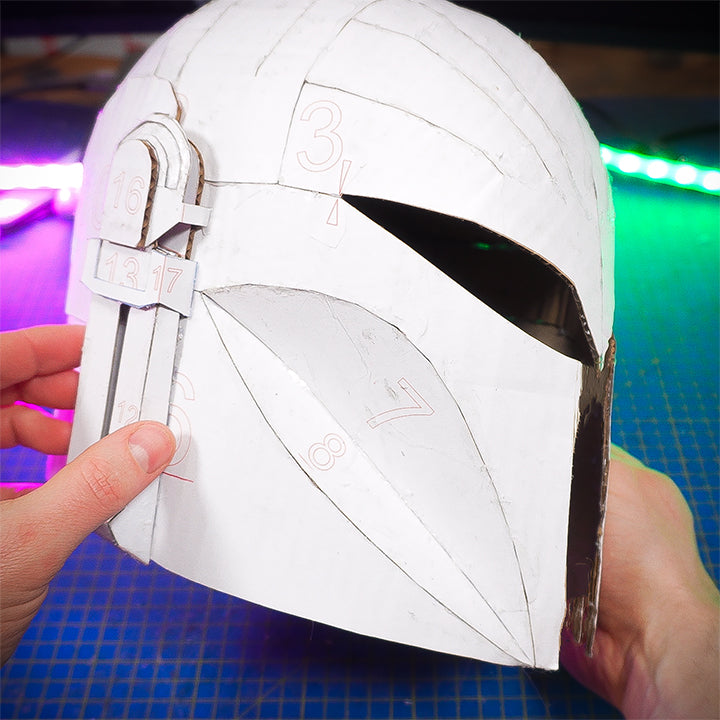 Mandalorian Helmet - 可下載模板