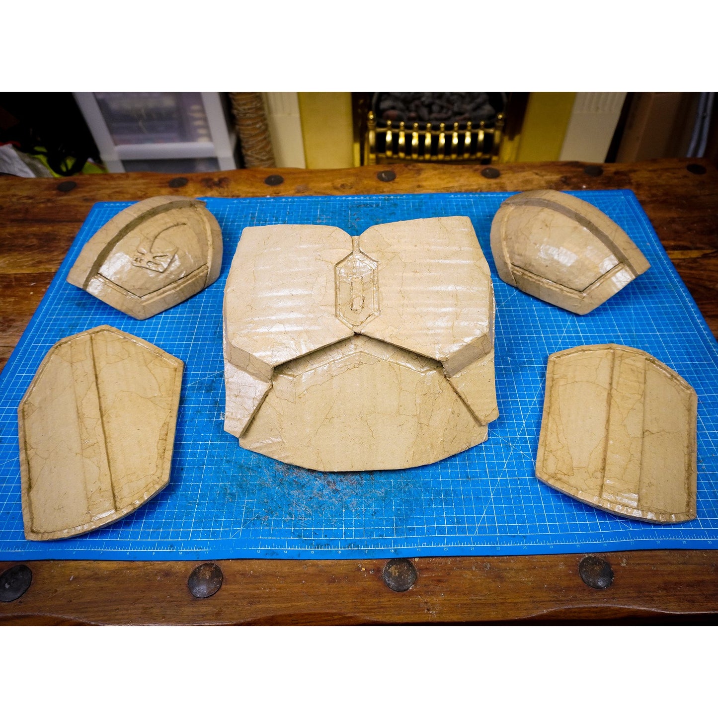 Mandalorian Armor TEMPLATES for cardboard DIY