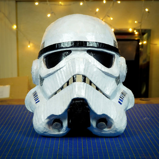 Stormtrooper Helmet TEMPLATES for cardboard DIY