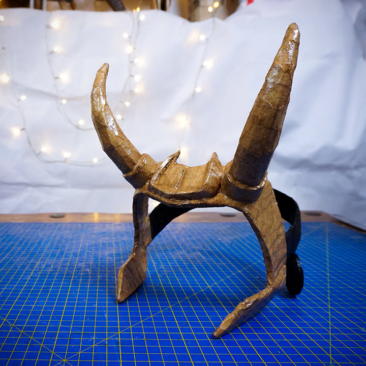 Loki Horns (crown) TEMPLATES for cardboard DIY