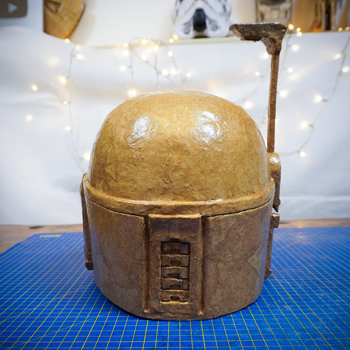Boba Fett Helmet TEMPLATES for cardboard DIY