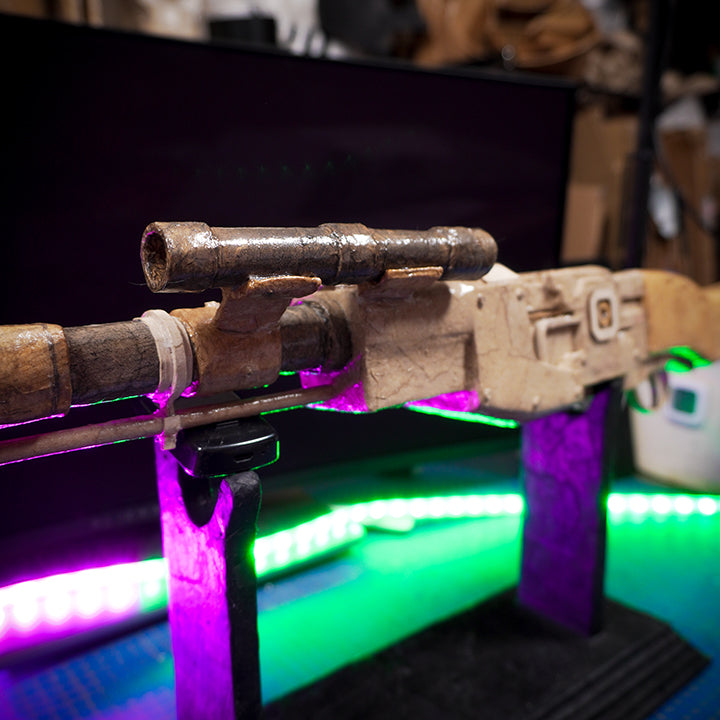 Mandalorian Rifle TEMPLATES for cardboard DIY