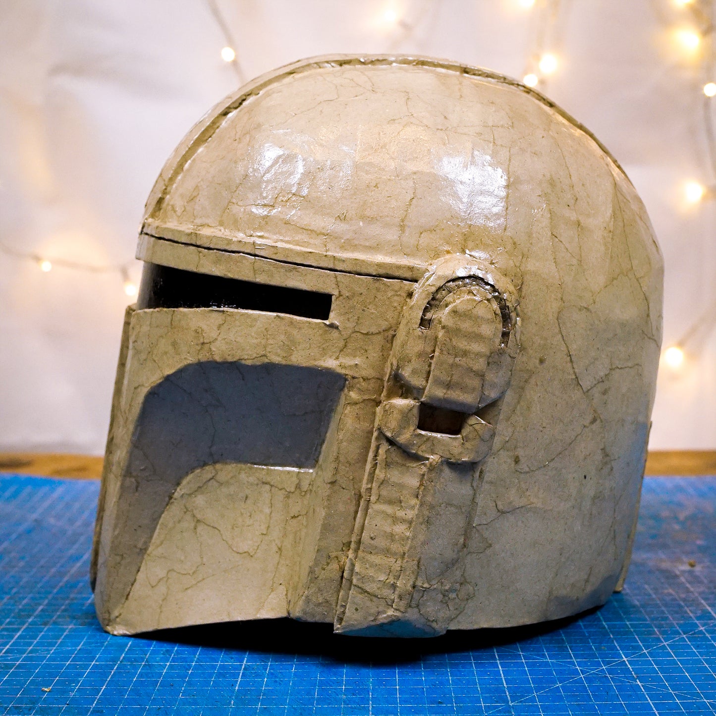 Mandalorian Helmet TEMPLATES for cardboard DIY
