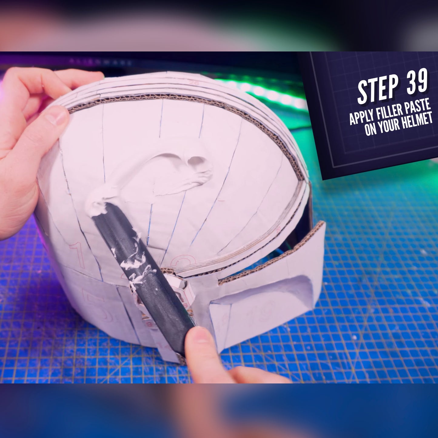 New Mandalorian Helmet TEMPLATES for cardboard DIY
