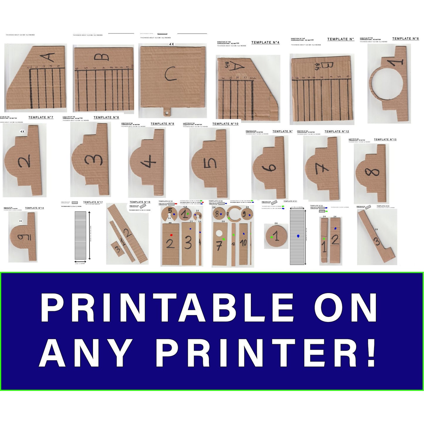 Mandalorian Jetpack - Downloadable Templates