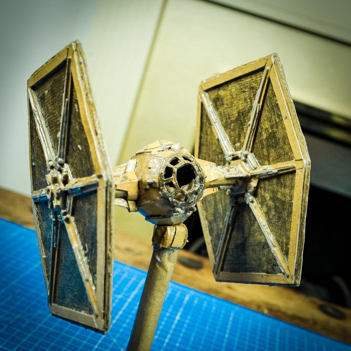 Tie Fighter TEMPLATES for cardboard DIY