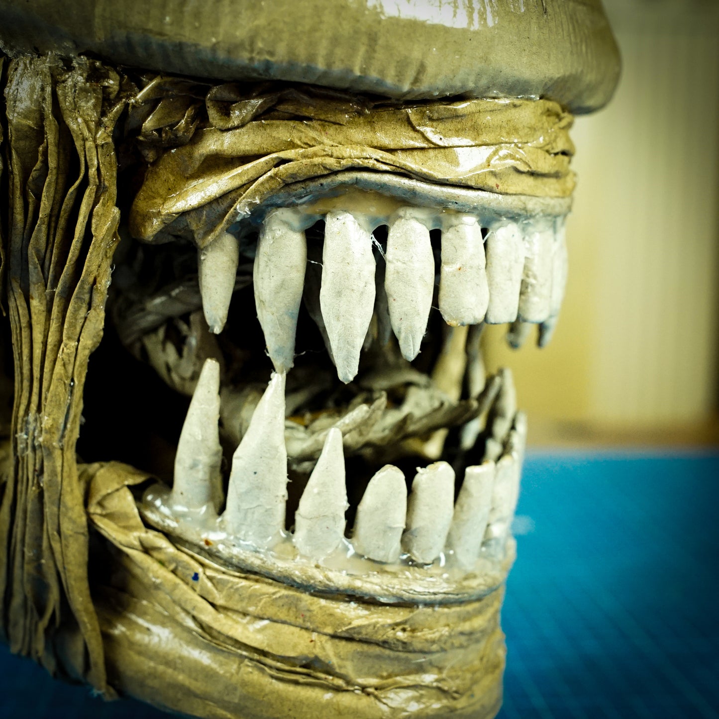 Xenomorph Head TEMPLATES for cardboard DIY