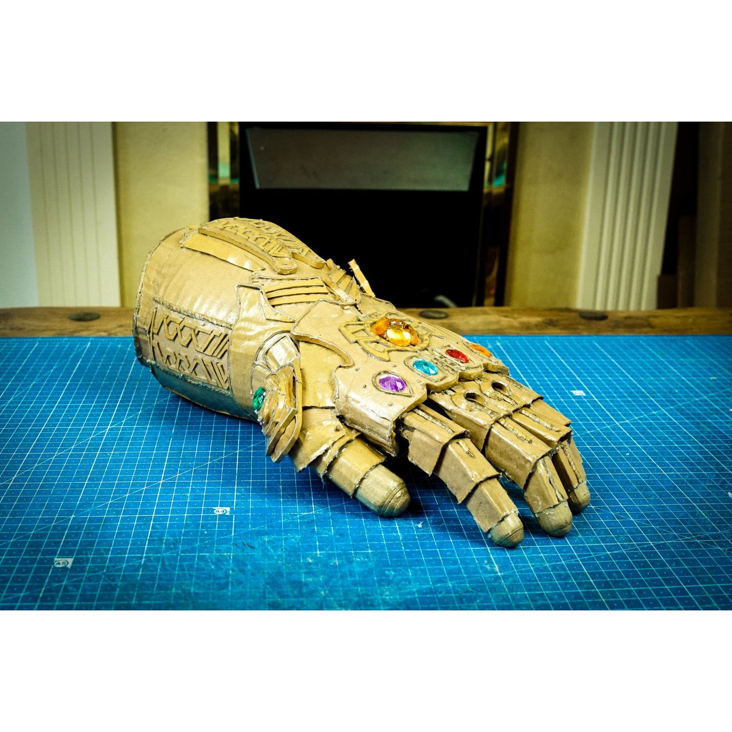 Infinity Gauntlet TEMPLATES for cardboard DIY