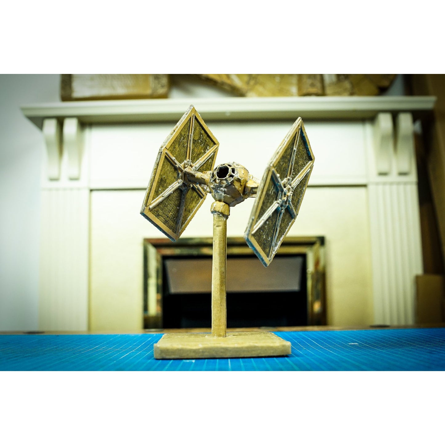 Tie Fighter TEMPLATES for cardboard DIY