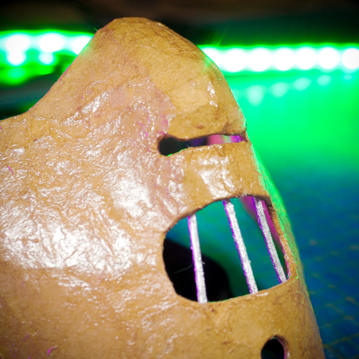 Hannibal Lecter Mask TEMPLATES for cardboard DIY