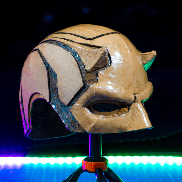 Daredevil Mask TEMPLATES for cardboard DIY