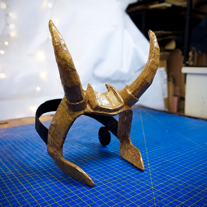 Loki Horns (crown) TEMPLATES for cardboard DIY