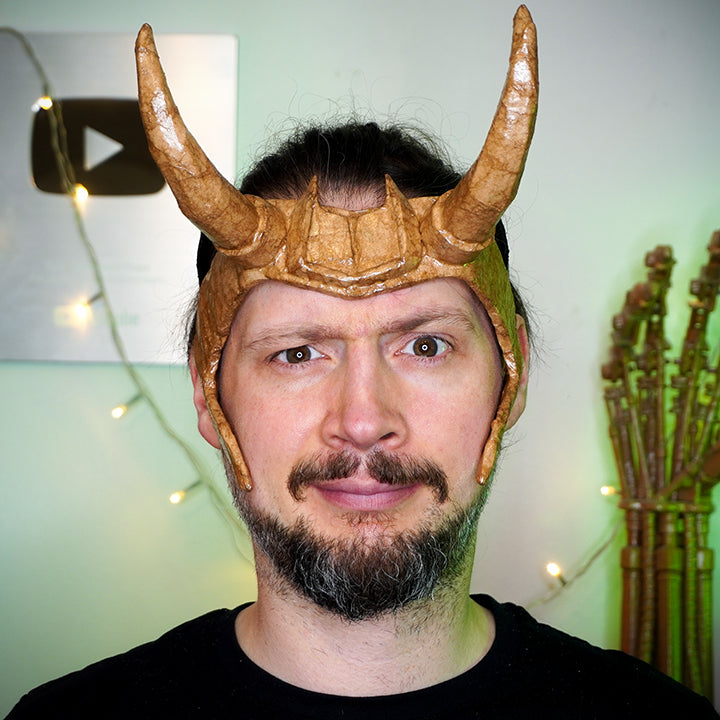 Loki Horns (crown) TEMPLATES for cardboard DIY