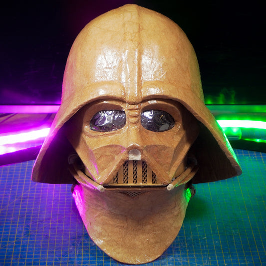 Darth Vader helmet TEMPLATES for cardboard DIY