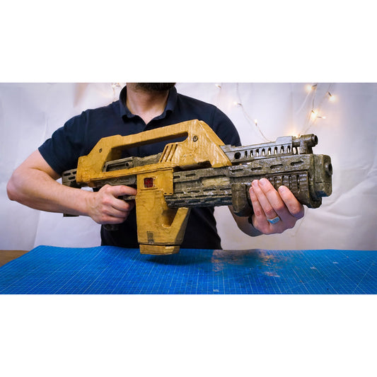 M41a Pulse Rifle TEMPLATES for cardboard DIY