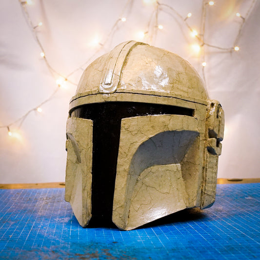 Mandalorian Helmet TEMPLATES for cardboard DIY