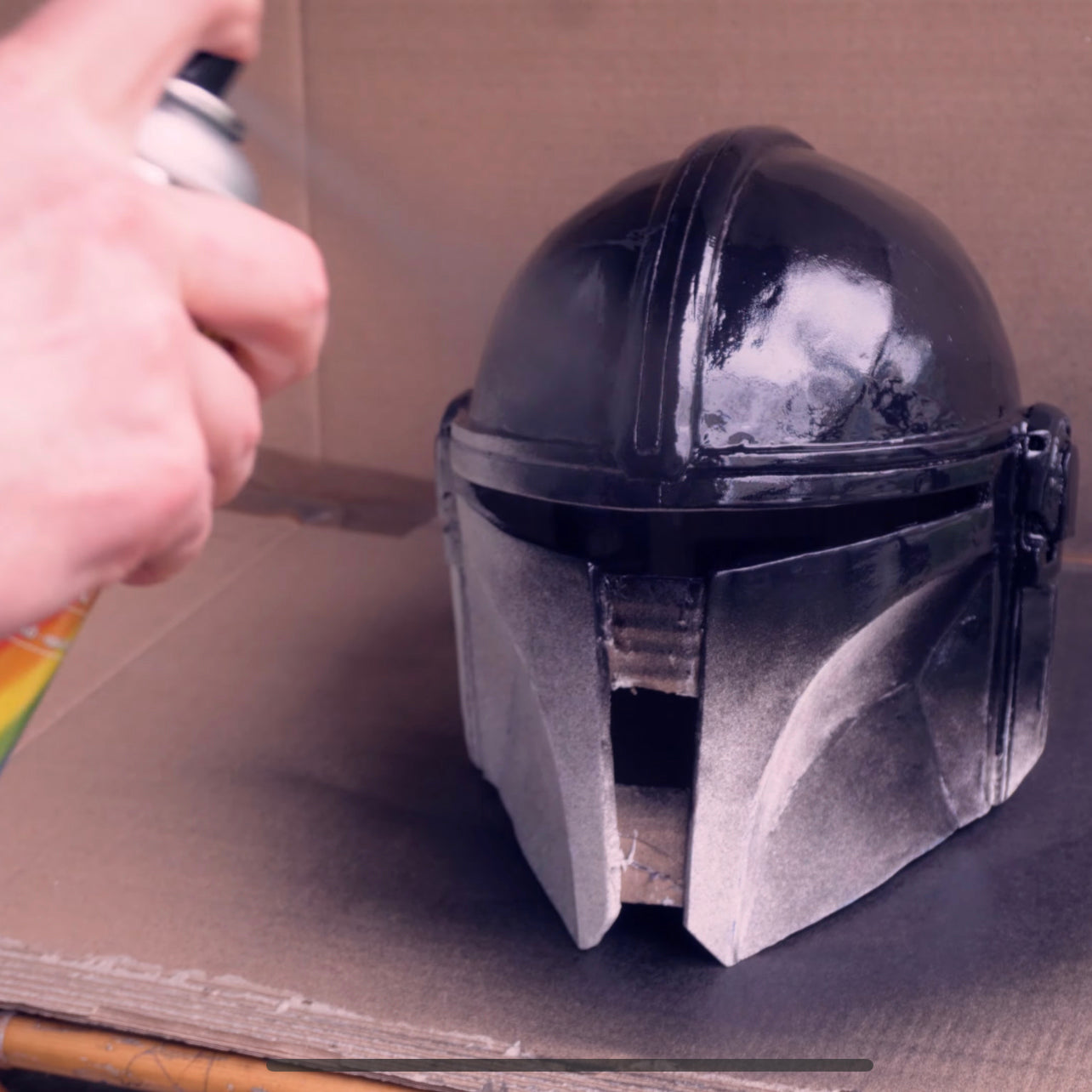 New Mandalorian Helmet TEMPLATES for cardboard DIY
