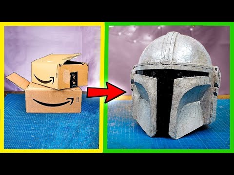 Easy DIY Cardboard MANDALORIAN Suit + Armor